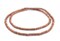The Bead Chest Copper 5mm Saucer Beads, Full Strand of Quality Metal Spacers for DIY Jewelry Design